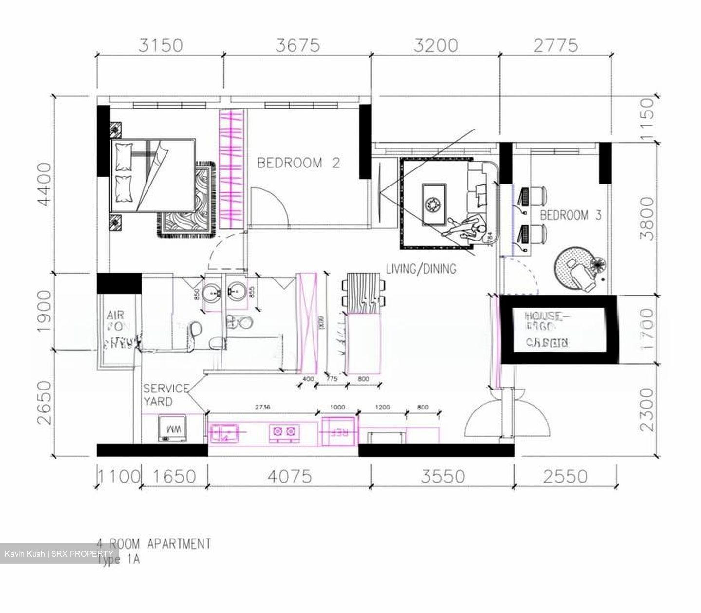 Blk 413C Waterfront I @ Northshore (Punggol), HDB 4 Rooms #535668381